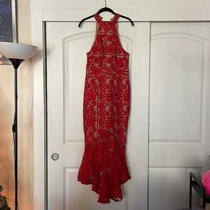 JARLO Embroidered Flower Dress
